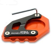 Para 1050 1090 1190 1290 Super Adventure /R/T/S 2014-2024 Motocicletas Pie de apoyo CNC Soporte lateral Placa de soporte de la almohadilla de exten...