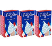 Kerrymaid 3 x 1L Angelito Ice Cream Mix Milk Vegeterian Dairy Sundea Postre