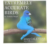 Calendario 2025 de Extremadamente Precisos los Pájaros,2025 Calenda,Domingo-inicio 1x