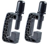 Piezas Abrazadera de fijación del sistema de volante para G25 G27 G29 Driving Force GT Sistemas de volante Negro