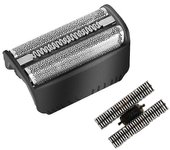 Aplicable a 30B Foil screen+Blade Braun 3 Series SmartControl 4000 SyncroPro y 7000 TriControl Series 5495 7505 7520 7650 195s plata negra