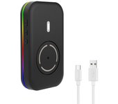 Agitador de mouse indetectable Interruptor de encendido / apagado Agitador de mouse Puerto tipo C Movimiento automático del mouse Sin software / Si...