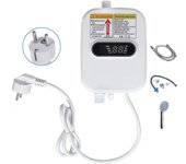 3500w calentador de agua caliente instantáneo eléctrico ingrato 220v grifo de baño calefacción 3 segundos instan Blanco