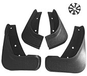 Para Ford Mondeo Mk4 2007 2008 2009 2010 2011 2012 Guardabarros 4 piezas Guardabarros Protectores contra salpicaduras Guardabarros delanteros trase...