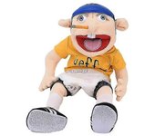 Jeffy Puppet Títere de mano de felpa suave para casa de juegos, regalo para niños para cumpleaños, Navidad, fiesta de Halloween Boris