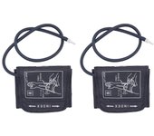 Manguito de presión arterial de 2 piezas para niños Manguito de reemplazo de la parte superior del brazo Accesorio ajustable de 6.78.7 pulgadas con...