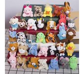 Empaque Huevos de Pascua Precargados con Peluche de Animales para Niños, Huevos de Pascua de Plástico con Juguete Adentro para Cacerías de Pascua, ...