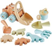 Juguetes de playa para niños, juguetes de arena de material blando con cubo y pala, adecuados para juegos de playa de verano para niños pequeños 9 ...