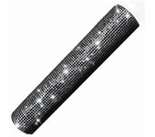 Cubierta de la manija del micrófono, funda de la manija del micrófono de diamantes de imitación brillante para fiestas y programas de televisión, p...
