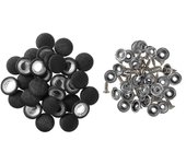 Techo automotriz Techo Techo Snap Pins Diseño de retenedor para techo de automóvil fijo Negro