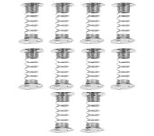 10 Pcs Juguetes de vehículos DIY Spring Craft Kit Dashboard Base de resorte de muñeca Cabeza de sacudida Soporte de muñeca Bases de resorte de muñe...