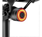 Luz trasera de bicicleta inteligente Yhsqv-smart Luz de freno trasera ultra brillante Luz trasera LED recargable USB Luces de ciclismo de carretera...