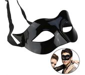 Máscara de disfraces de mascarada negro para hombres Mujeres Baile de fiesta Máscara de Halloween