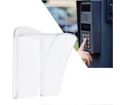 Cubierta de lluvia para timbre universal: cubierta impermeable para controladores de acceso y lectores de tarjetas