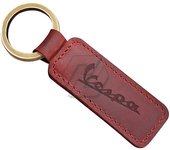 Redkid Para Vespa Lx Lxv Sprint Gts Gtv 50 150 250 300 300ie Super Sport motocicleta llavero de cuero de vaca scooter llavero Rojo