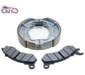 Para Honda PCX125 2010-2017 PCX150 2012-2021 ZOOMER-X 2013-2020 PCX 125 150 Scooter Kit de zapatas de pastillas de freno delanteras y traseras Fron...