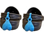 Bolas de cocodrilo, 1 par de tuercas de cocodrilo para zapatos Ovelty Fun Croc Accesorios Bolas notables para regalo de cocodrilo para amigos-yvan ...