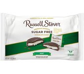 Russell Stover Chocolate Empanadas de Menta Sin Azúcar Bolsa de 10 oz