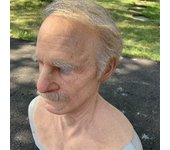 1 Máscaras de látex realistas, nariz grande Viejo Arruga Supersuave Cara Sombrero Fiesta de Mascarada
