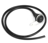Interruptor de luz de manillar de foco de acero único impermeable Modificación de vehículos todo terreno para motocicletas 22 mm