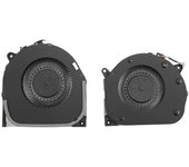 Ventilador de enfriamiento de GPU de CPU para computadora portátil para Legion Y7000-2019 Y540-15IRH 5F10S13886 DC28000E3F1 Como se muestra