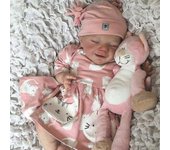 2024 Nueva muñeca de silicona lavable de silicagel, muñeca linda y suave como un bebé real, fácil de cuidar, 20 pulgadas (EPA02) 2