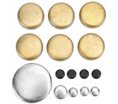 Kit de bujías congeladas de latón Tapones de expansión del motor PE-108R PE108B para motores Windsor de bloque pequeño 255ci 260ci 289ci 1962-2001 ...