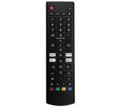 AKB76040301 Reemplace el control remoto para LG Smart LED LCD TV 32LM577BPUA 50UP7000PUA 60UP7670PUB 32LM577BZUA negro