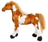 Stuffed Animals 28-70CM Simulación Caballo Peluche Juguetes Lindo Animal de Peluche Muñeco Suave Realista Caballo Juguete Niños Recién Nacido Regal...
