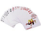 Cartas de póquer marcadas en secreto Ver a través de las cartas Juguetes mágicos Trucos de magia de póquer Rojo blanco
