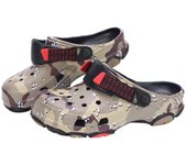 Unisex Classic All Terrain Camo Zuecos Correa Ajustable Slip On Sandalias claro M11