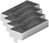 4 piezas de filtro de carbón activado para campana extractora Siemens Hz9vrcr0 17004796 / Bosch Hez9vrcr0 17004805 / Neff Z821vr0 17004806, Gaggena...