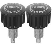 2 piezas de alfiler de tracción perilla de resorte piezas de repuesto para bicicletas estáticas piezas de bicicleta estática equipo de fitness peri...