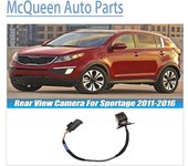 Para Kia Sportage 2011-2016 Cámara de visión trasera del coche Cámara de retroceso Cámara de asistencia de estacionamiento de respaldo 95750-3W100 ...