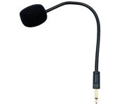 Micrófono de repuesto Micrófono para Kraken V3 Pro Hyper Sense Auriculares inalámbricos para juegos, auriculares desmontables Mic Boom
