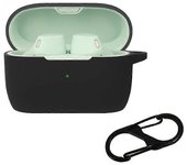 Funda protectora a prueba de golpes para Jabra Elite 4 Active Resistente al desgaste Duradera para S Negro
