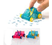Mini mesa de coche -polvo limpieza trolley teclado escritorioconfeti lápiz barredora
