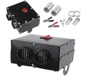 12v 1000w calentador de coche calentador de ventilador calentador de ventilador calentador de coche descongelador 24V