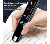 Lápiz de detección de escaneo, bolígrafo inteligente con IA, bolígrafo de escáner traductor, respuestas instantáneas con IA para matemáticas Rosa