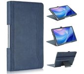 Para Lenovo Tab Plus TB351FU / Xiaoxin Pad Studio 11.5 pulgadas Soporte de caja PU Cubierta de teléfono de tableta de cuero Azul