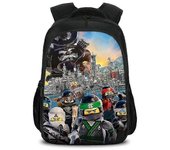 Niños Cartoon Ninjago Mochila Niños Nuevos Adolescentes Escuela Mochila Para Niñas Niños Mochila Mochila C23 17