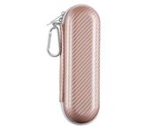 Estuche de viaje para cepillos de dientes con bolsillo de malla con cierre de cremallera Organizador de cepillos de dientes eléctricos resistente a...