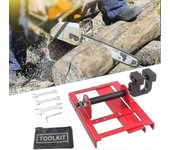 Mini motosierra, corte de madera, motosierra, amoladora, riel guía de madera para trabajadores de la construcción, contiene 1 amoladora eléctrica, ...