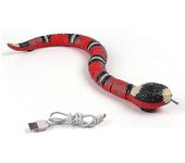 Smart Sensing Snake Cat Toys Electron Juguetes interactivos para gatos Carga USB