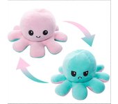 Unbrand 20cm 30cm 40cm Pulpo Gigante Reversible Animal de peluche Reversible Pulpo Feliz Triste Peluche js Color de rosa azul
