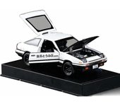 1:32 Inicial D Toyota Trueno Ae86 aleación modelo de coche de fundición a muerte, juguetes de coche deportivo para niños y adultos