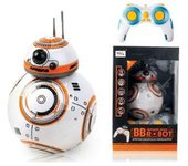 Bimirth Upgrade Model Rc Bb 8 Droid Robot Bb8 Intelligent Kids Toys Gifts With Sound Action 2.4gremote Control Robot|rc Cars