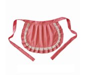 Retro Aprons Waist Apron Waist Apron For Girls  Tight Costume  White Cotton  Half Apron  Party Hot