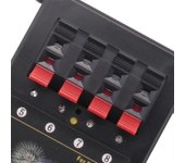 Máquina del sistema de disparo 12 Cue Channel Cold Pyro Pyrotechnic Display Fuse Cracker Firefire Artifice Cake Shell Como se muestra