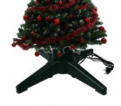 Unbrand  Árbol artificial de servicio pesado Base giratoria eléctrica Soporte de árbol de Navidad Universal 50